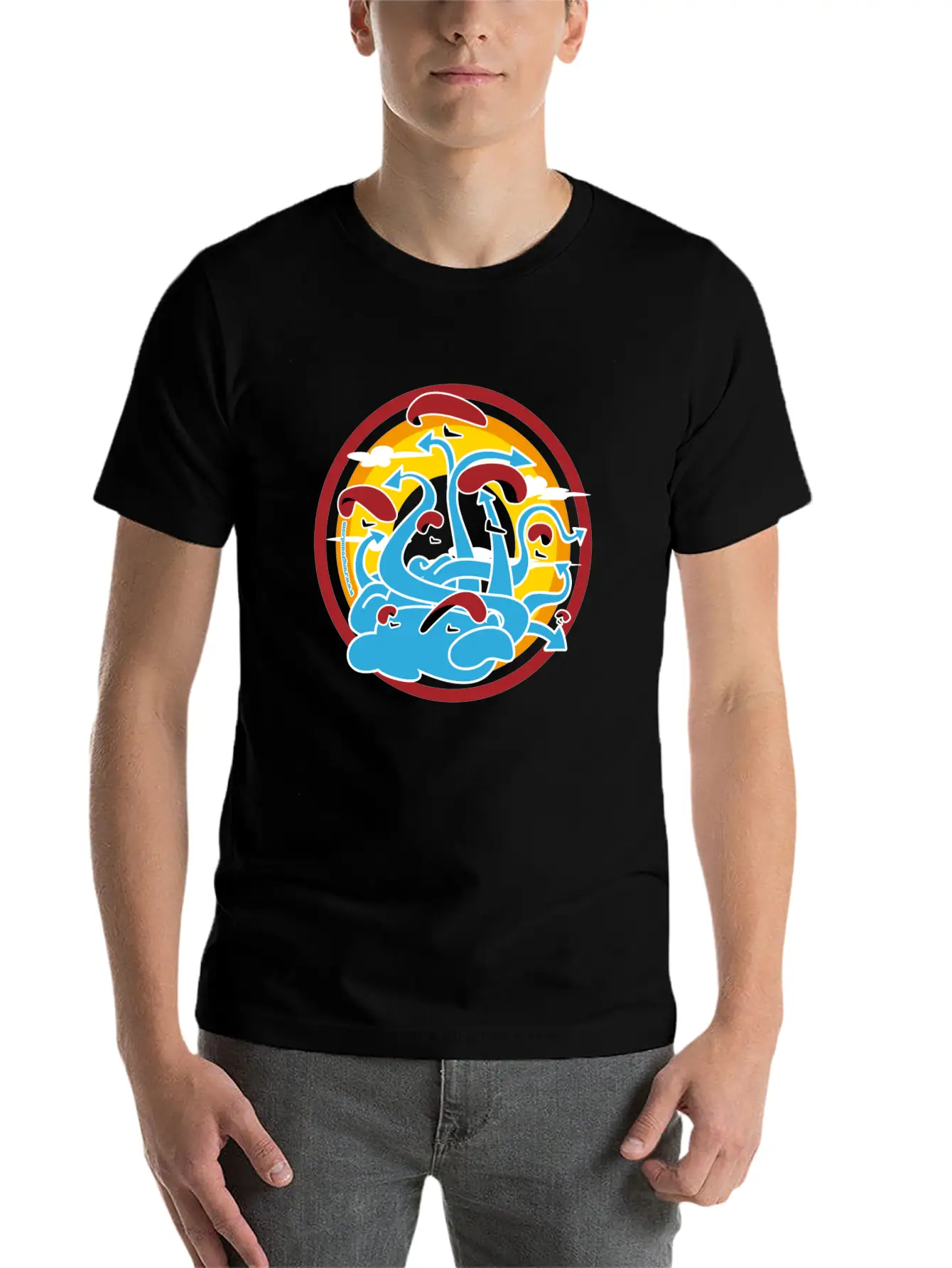 Paragliding Basic Graphic T-Shirt – Daily Comfort In Soft Cotton