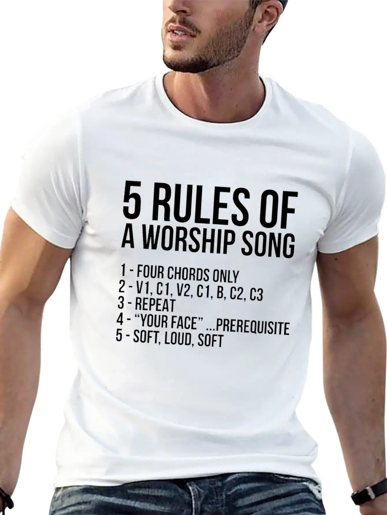 Parish Pastor Worship Song Funny Design For Timeless Short Sleeve Tee – Comfy And Minimalist Design