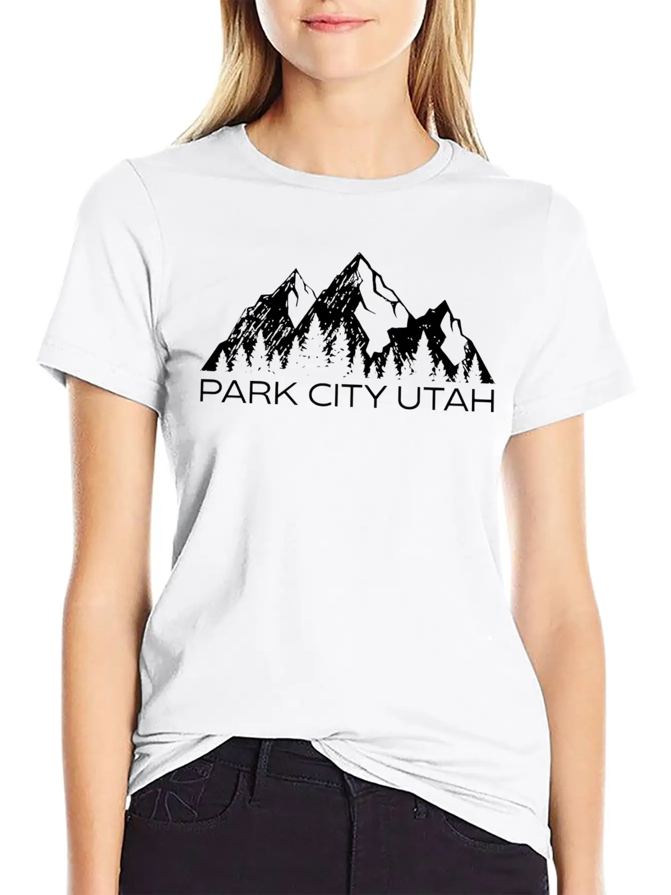 Park City Utah Mountain Souvenir Cool Park City Ut Timeless Short Sleeve Tee – Comfy And Minimalist Design