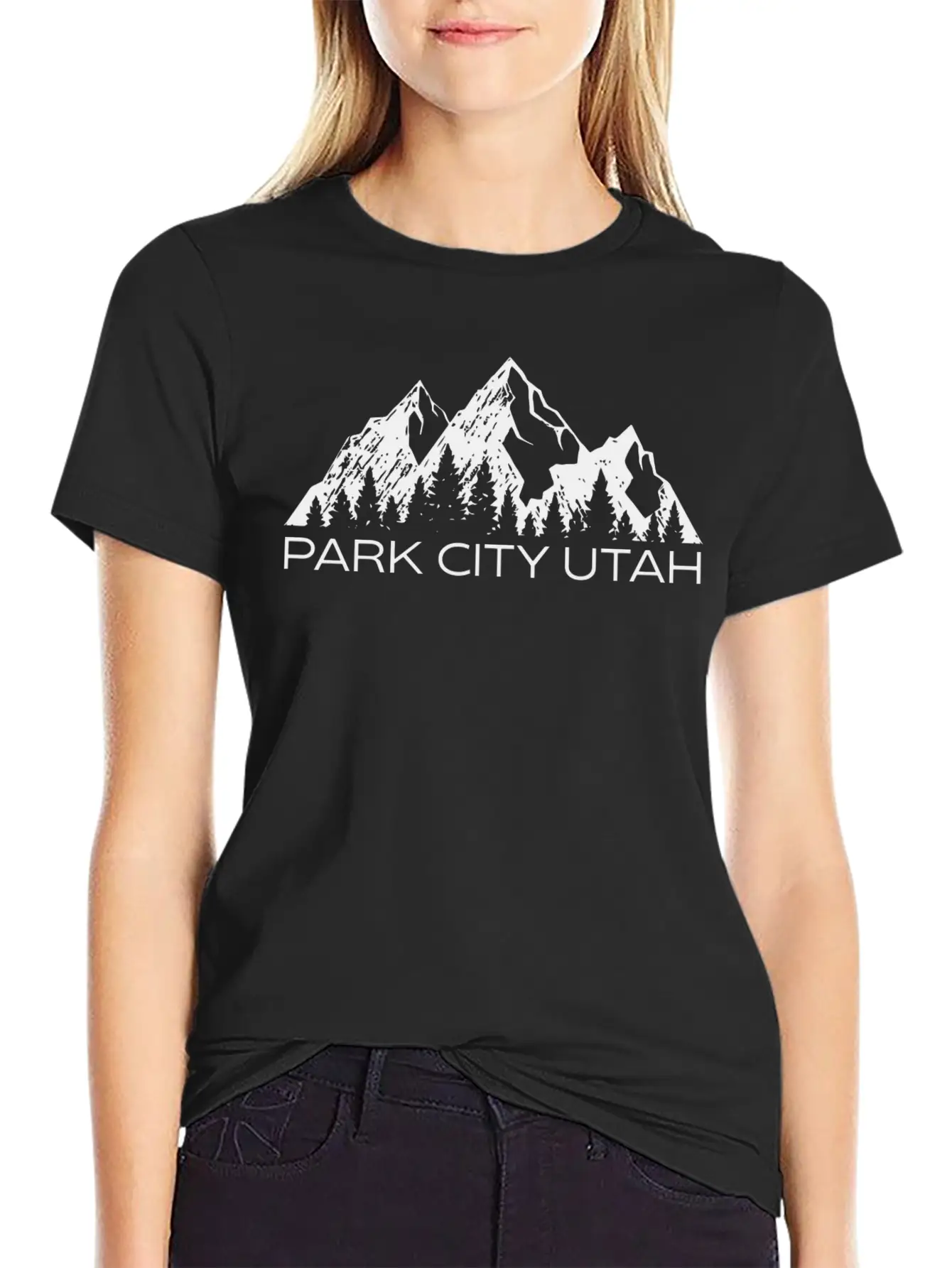 Park City Utah Mountain Souvenir Cool Park City Ut Timeless Short Sleeve Tee – Comfy And Minimalist Design