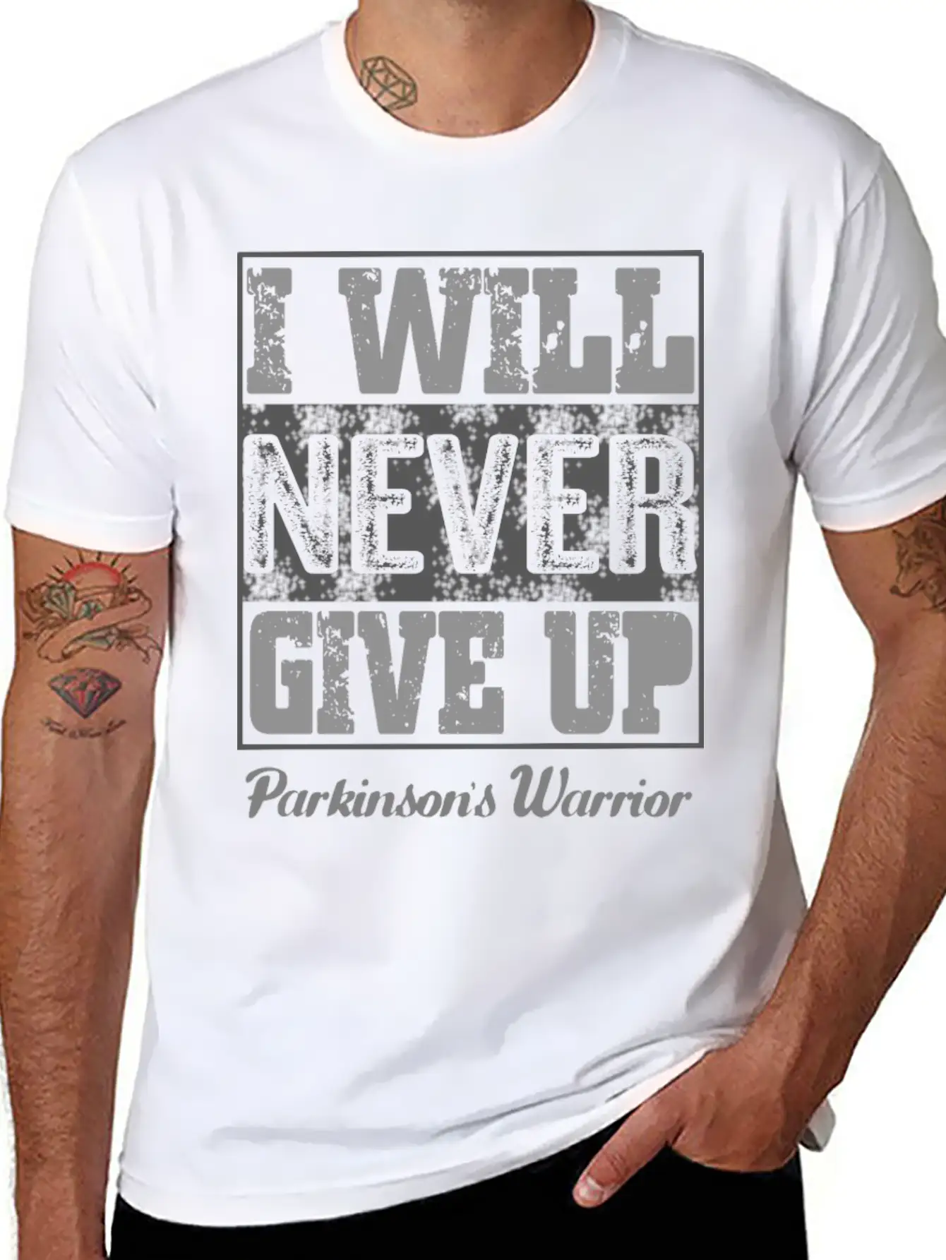 Parkinson's Awareness Timeless Short Sleeve Tee – Comfy And Minimalist Design