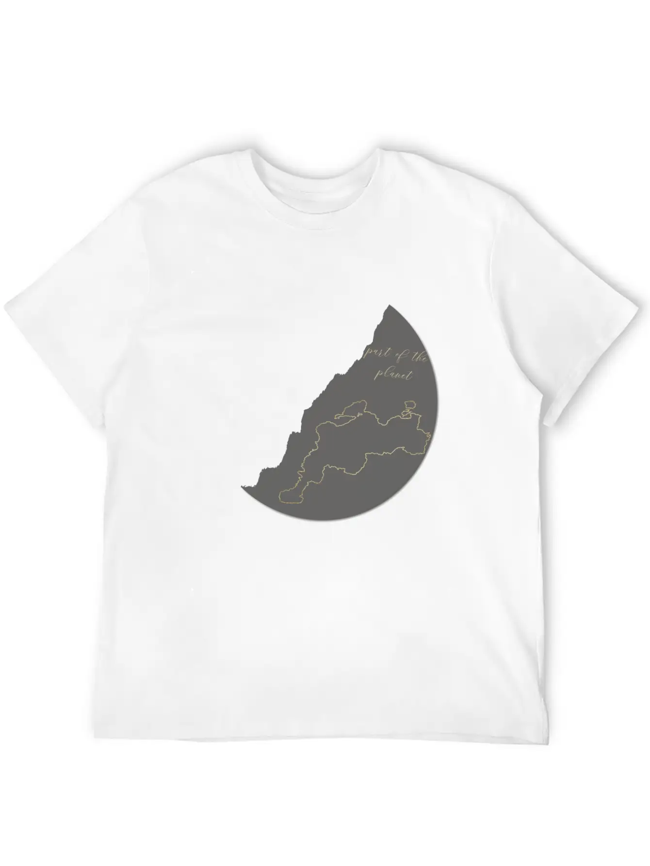 Part Of The Planet Stylish Everyday T-Shirt – Unisex Basic Cotton Tee