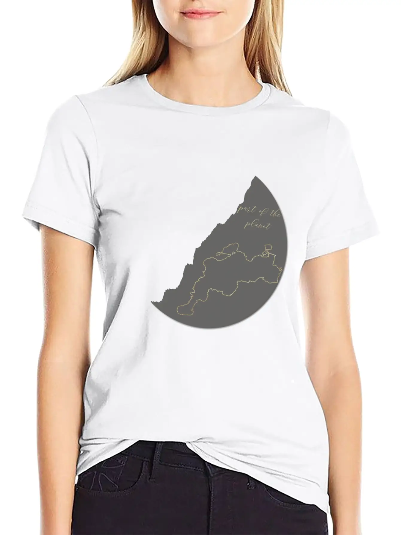 Part Of The Planet Stylish Everyday T-Shirt – Unisex Basic Cotton Tee