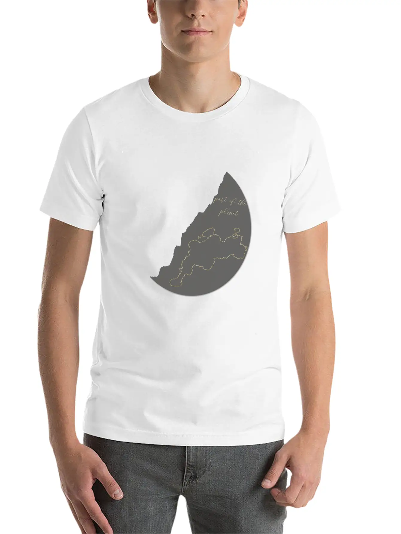 Part Of The Planet Stylish Everyday T-Shirt – Unisex Basic Cotton Tee