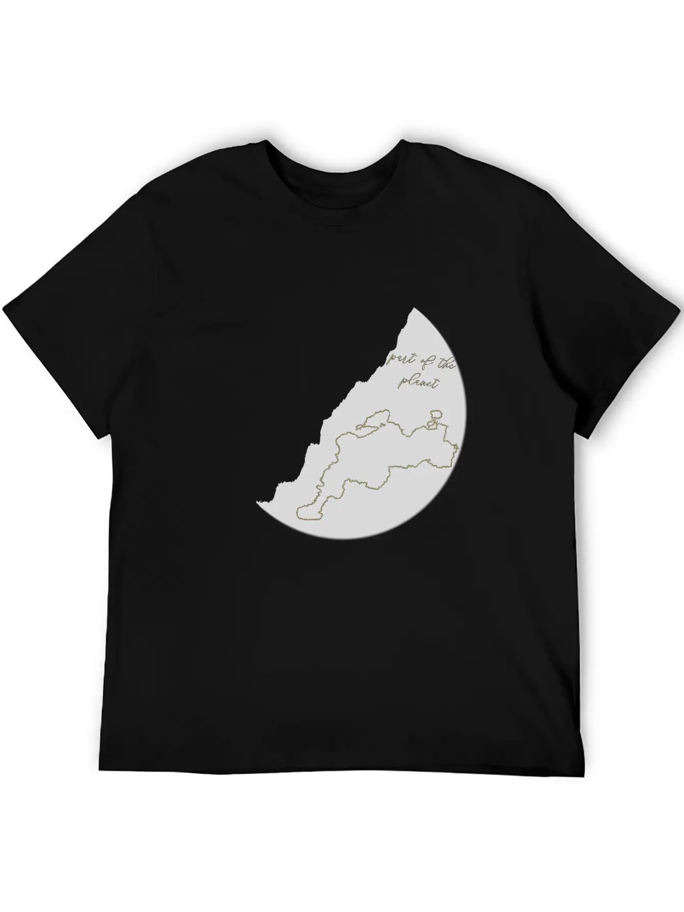 Part Of The Planet Stylish Everyday T-Shirt – Unisex Basic Cotton Tee