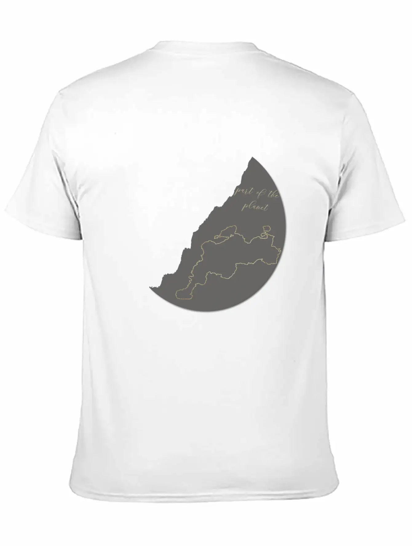 Part Of The Planet Stylish Everyday T-Shirt – Unisex Basic Cotton Tee