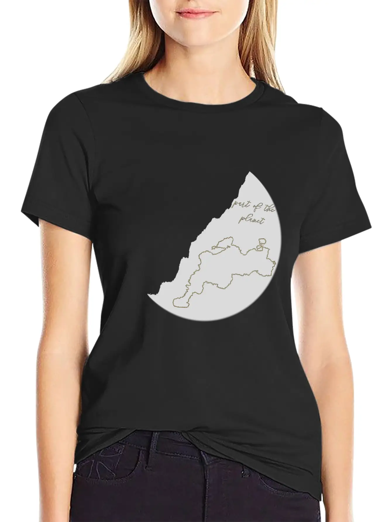 Part Of The Planet Stylish Everyday T-Shirt – Unisex Basic Cotton Tee