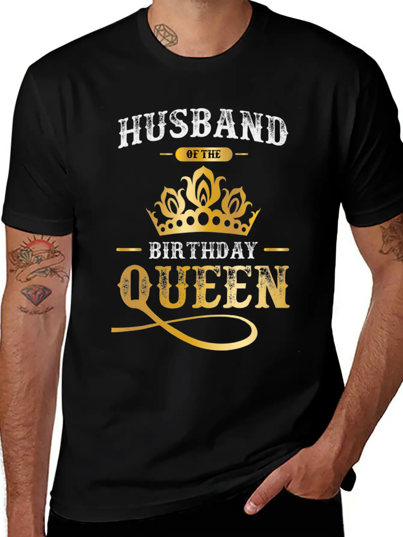 Party For Queen Or Husband Of The Queen Timeless Short Sleeve Tee – Comfy And Minimalist Design