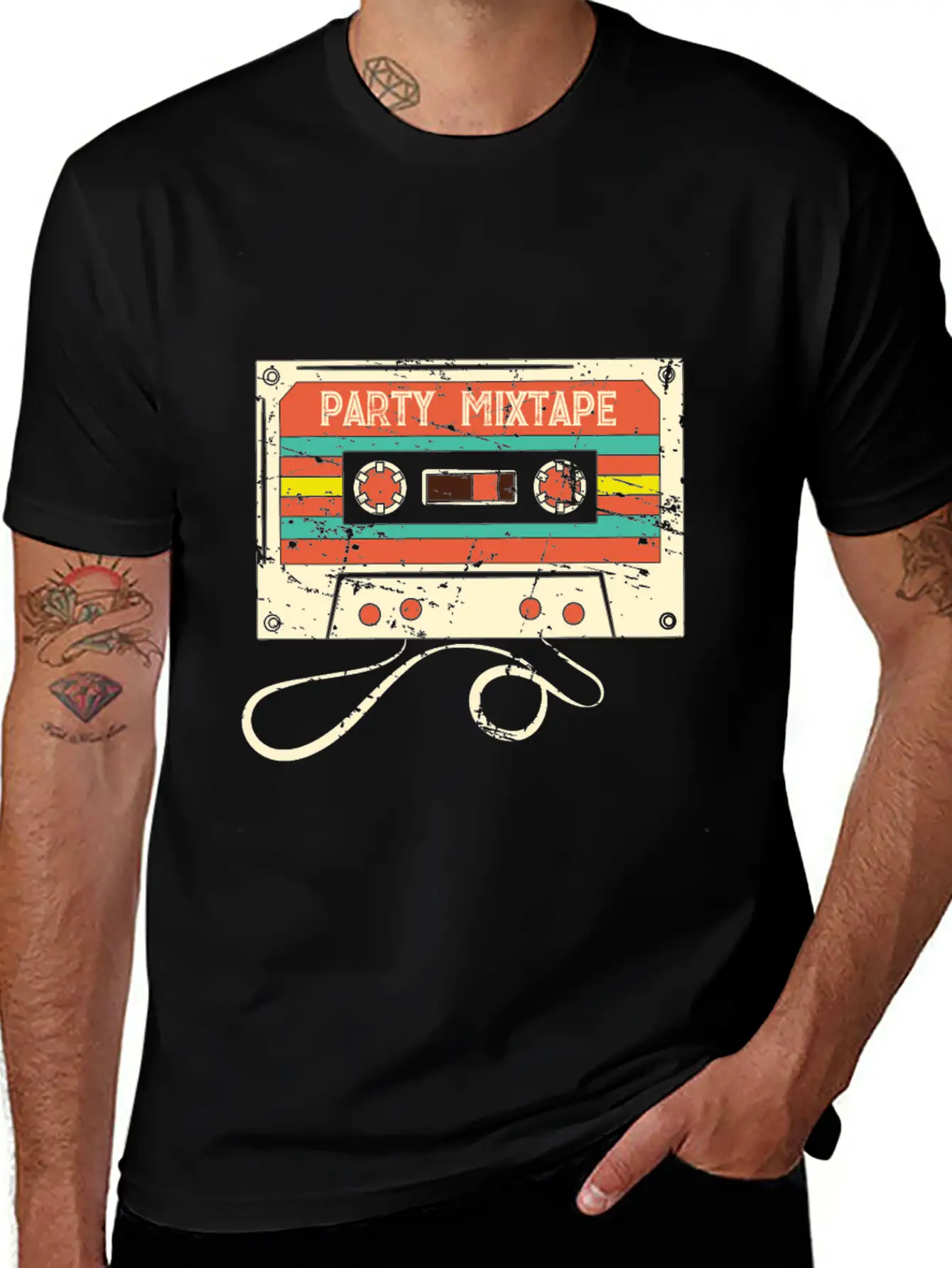 Party Mixtape Timeless Short Sleeve Tee – Comfy And Minimalist Design