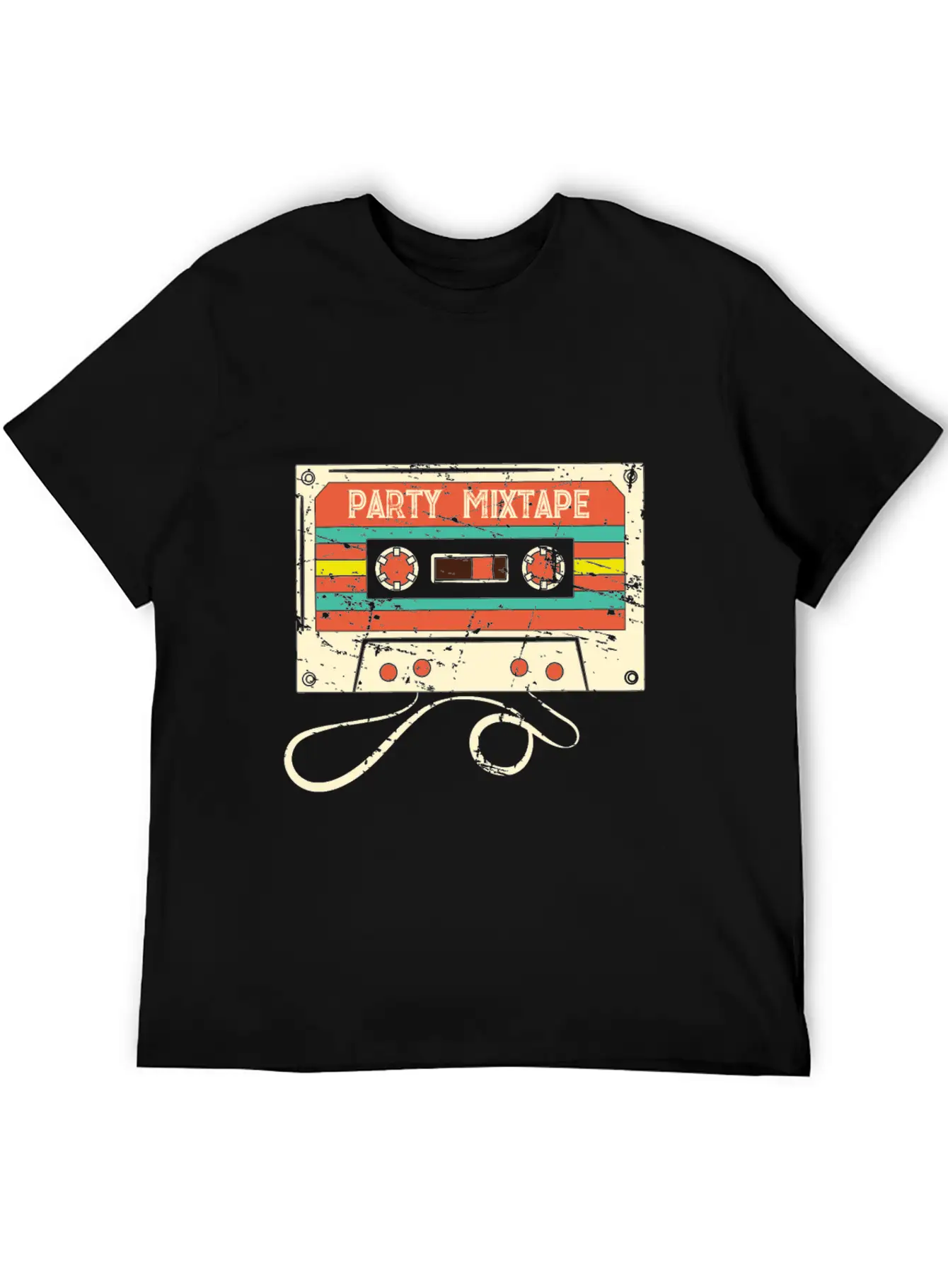Party Mixtape Timeless Short Sleeve Tee – Comfy And Minimalist Design