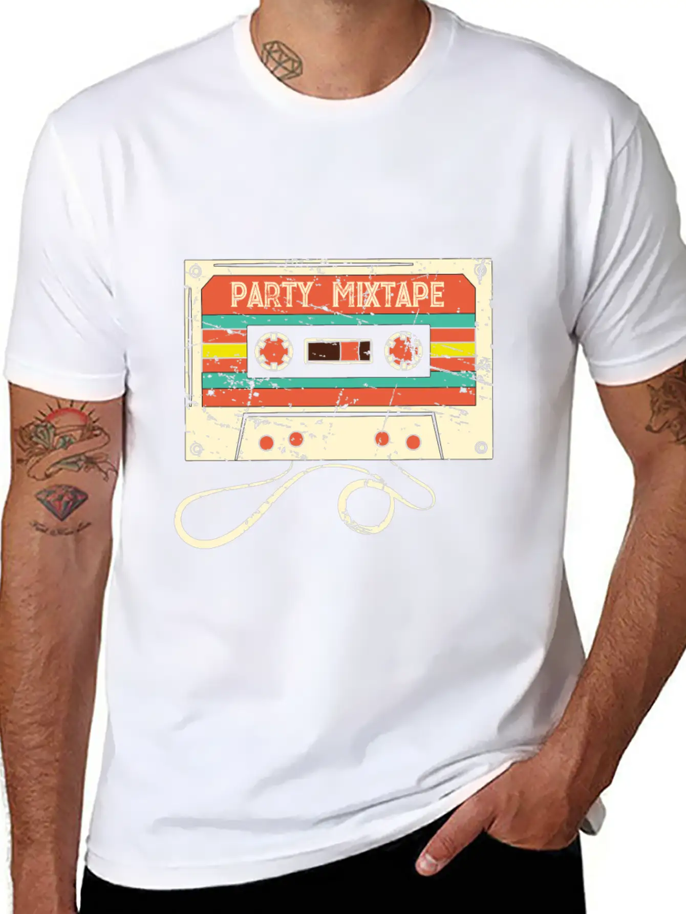 Party Mixtape Timeless Short Sleeve Tee – Comfy And Minimalist Design