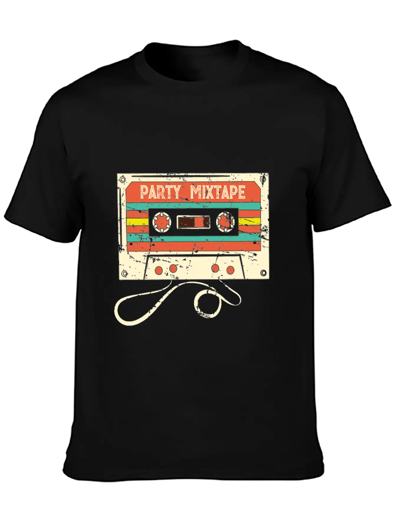 Party Mixtape Timeless Short Sleeve Tee – Comfy And Minimalist Design