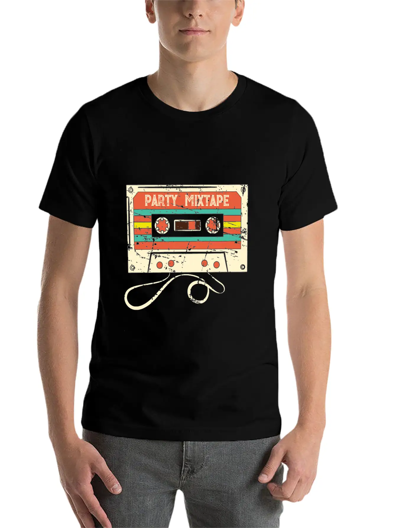 Party Mixtape Timeless Short Sleeve Tee – Comfy And Minimalist Design