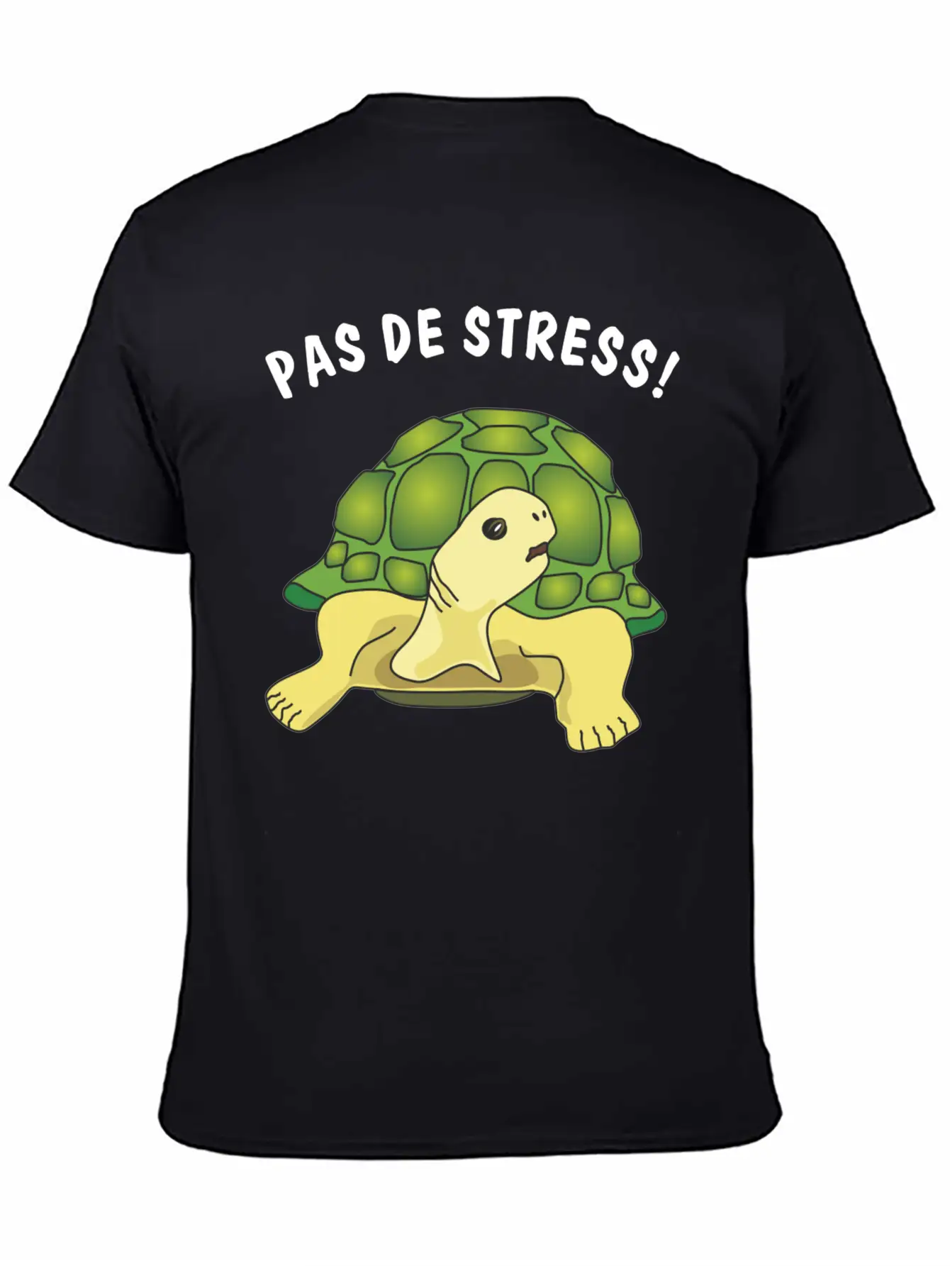 Pas De Stress Timeless Short Sleeve Tee – Comfy And Minimalist Design