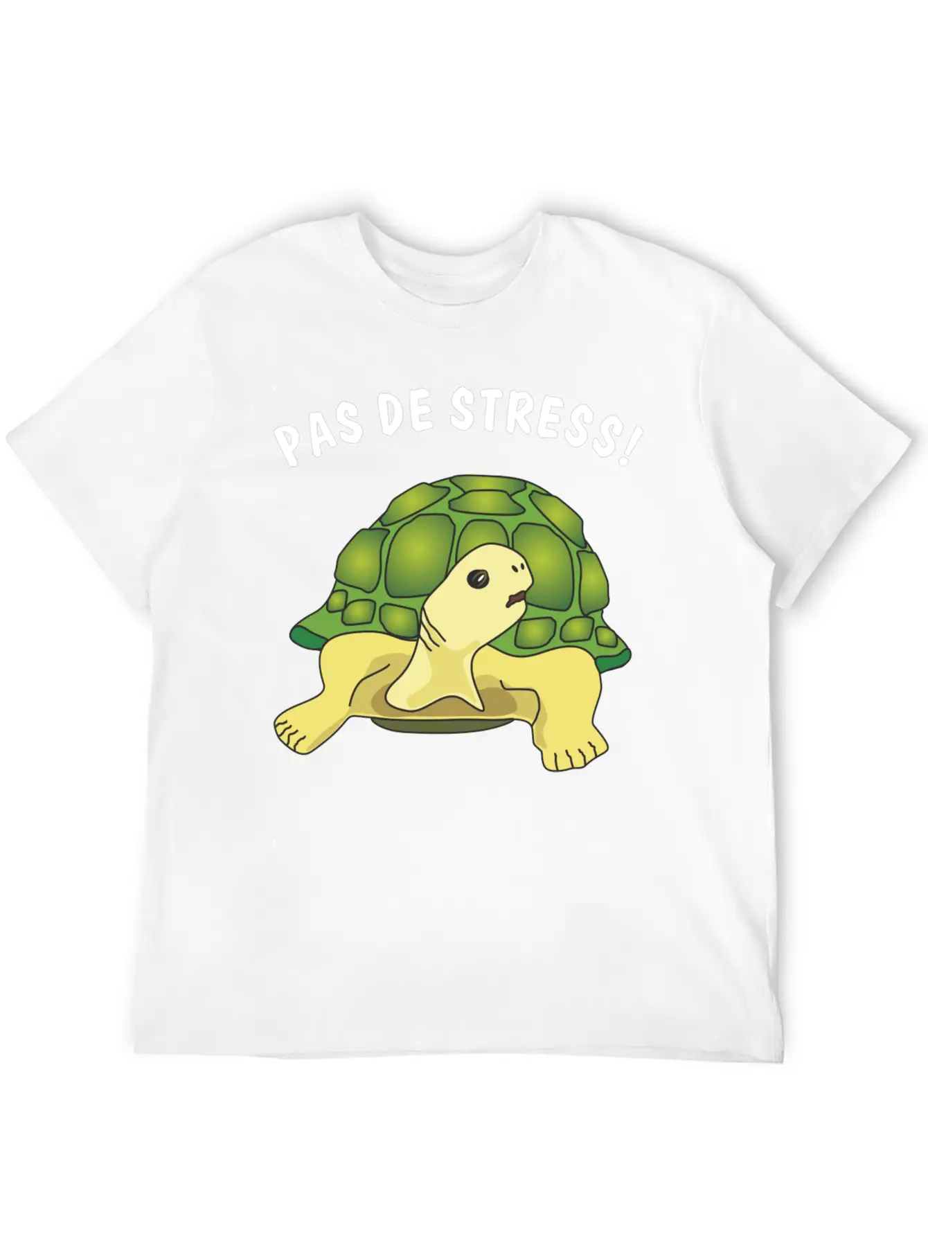 Pas De Stress Timeless Short Sleeve Tee – Comfy And Minimalist Design