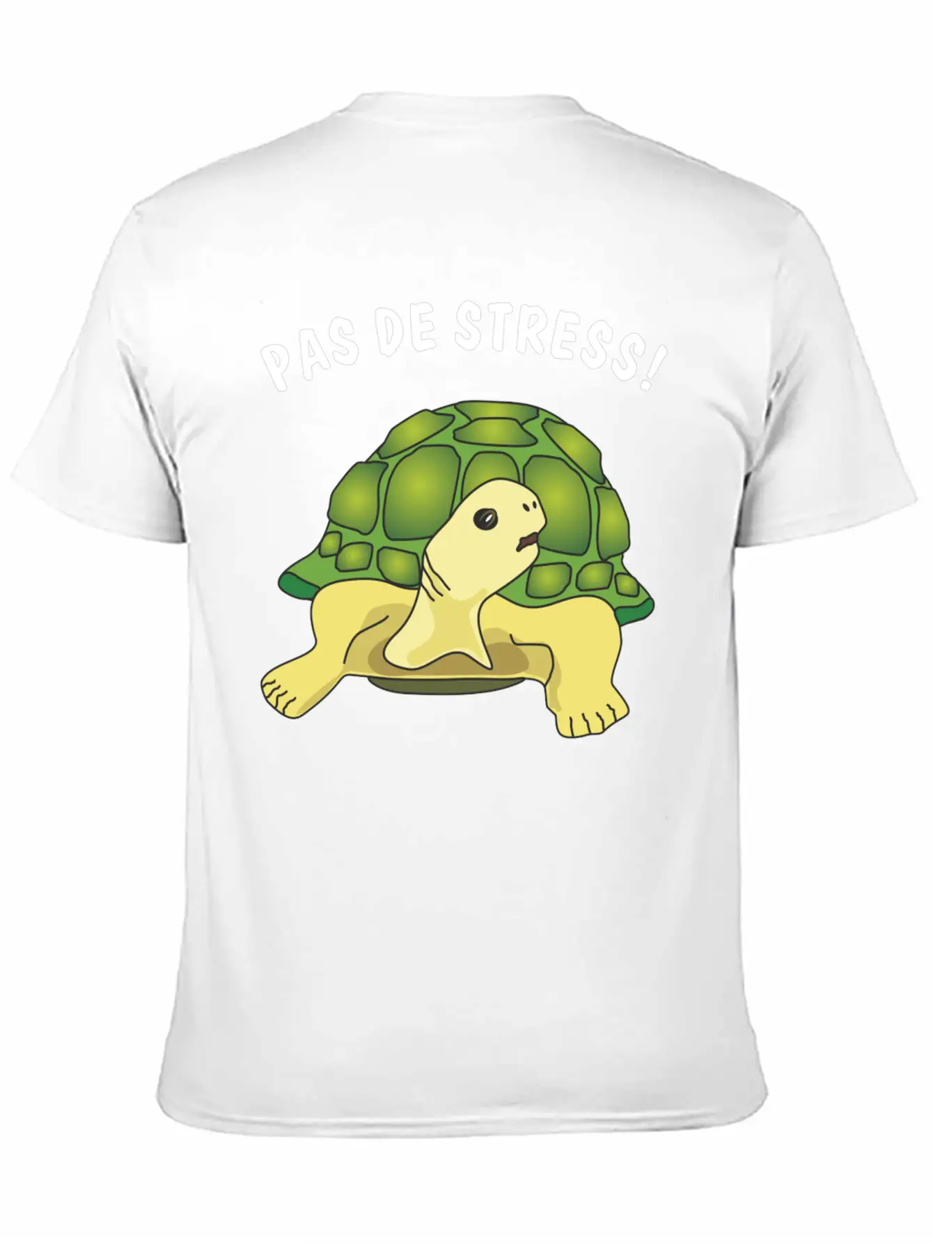 Pas De Stress Timeless Short Sleeve Tee – Comfy And Minimalist Design