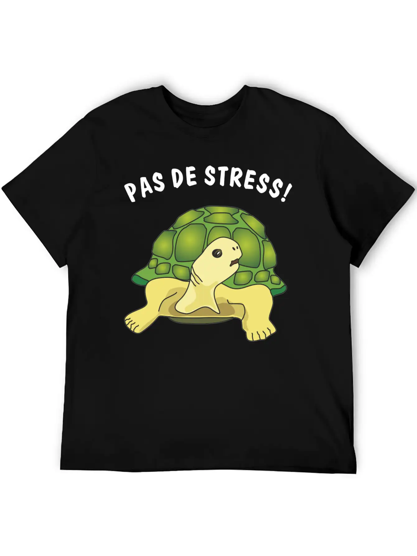 Pas De Stress Timeless Short Sleeve Tee – Comfy And Minimalist Design