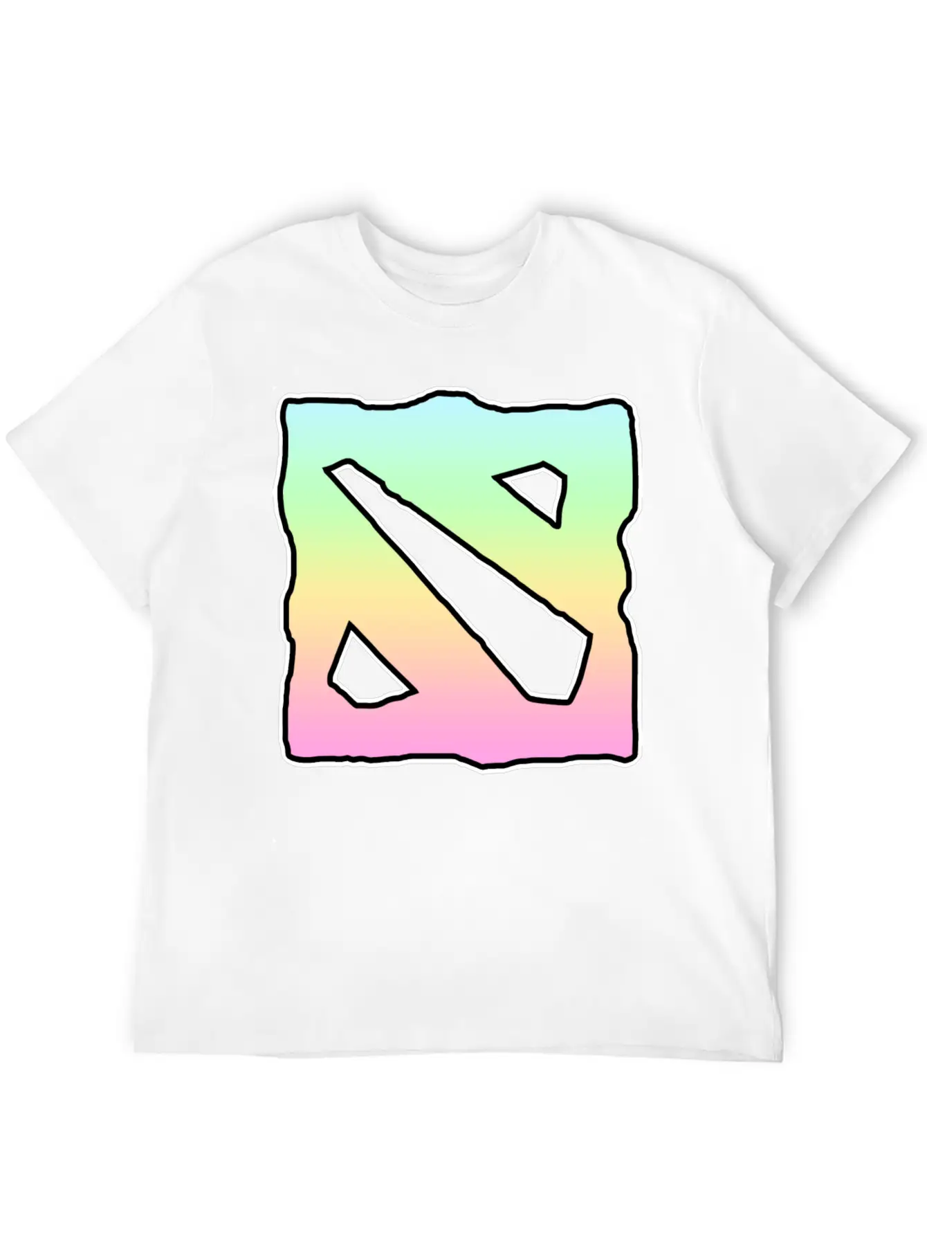 Pastel Basic Graphic T-Shirt – Daily Comfort In Soft Cotton
