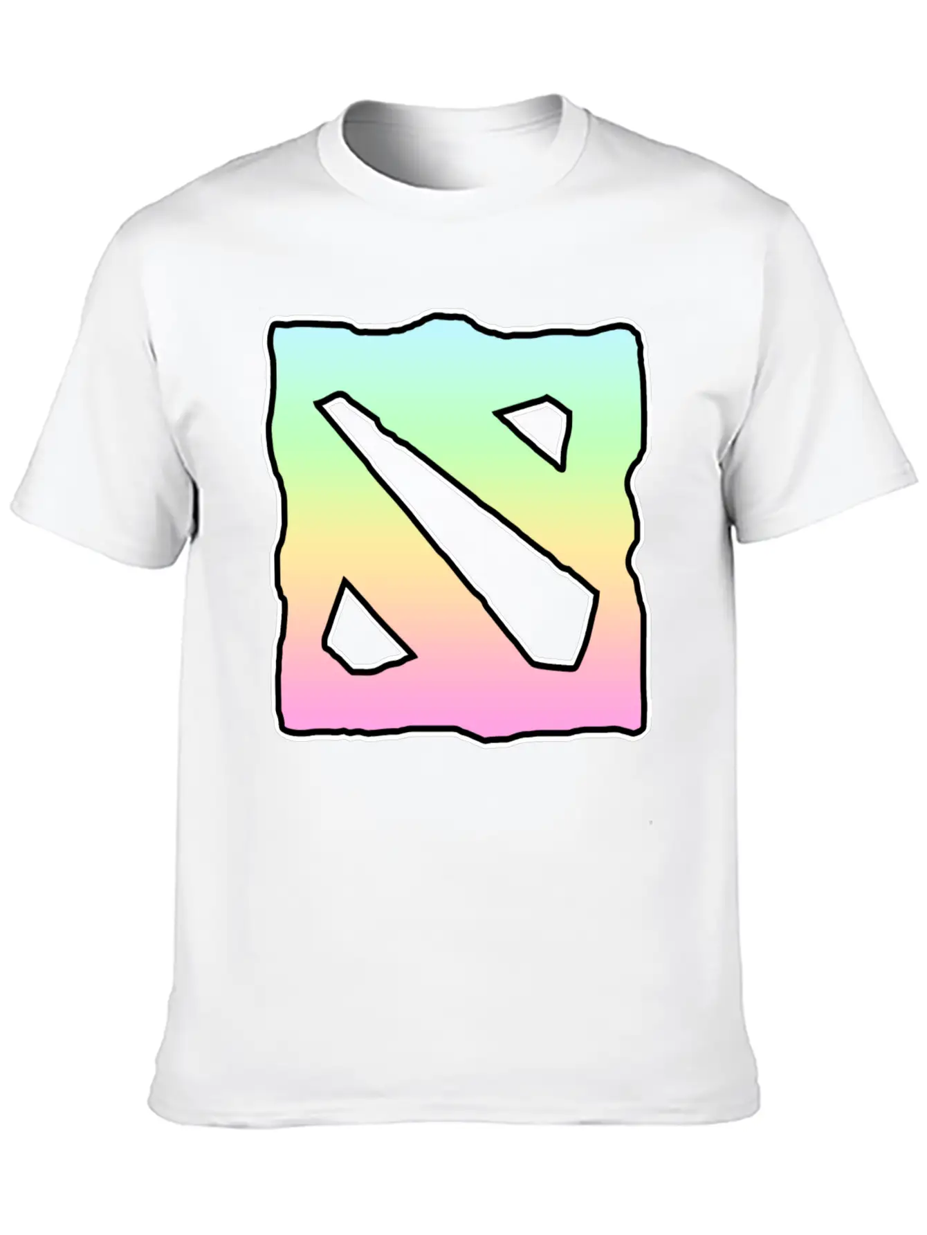 Pastel Basic Graphic T-Shirt – Daily Comfort In Soft Cotton
