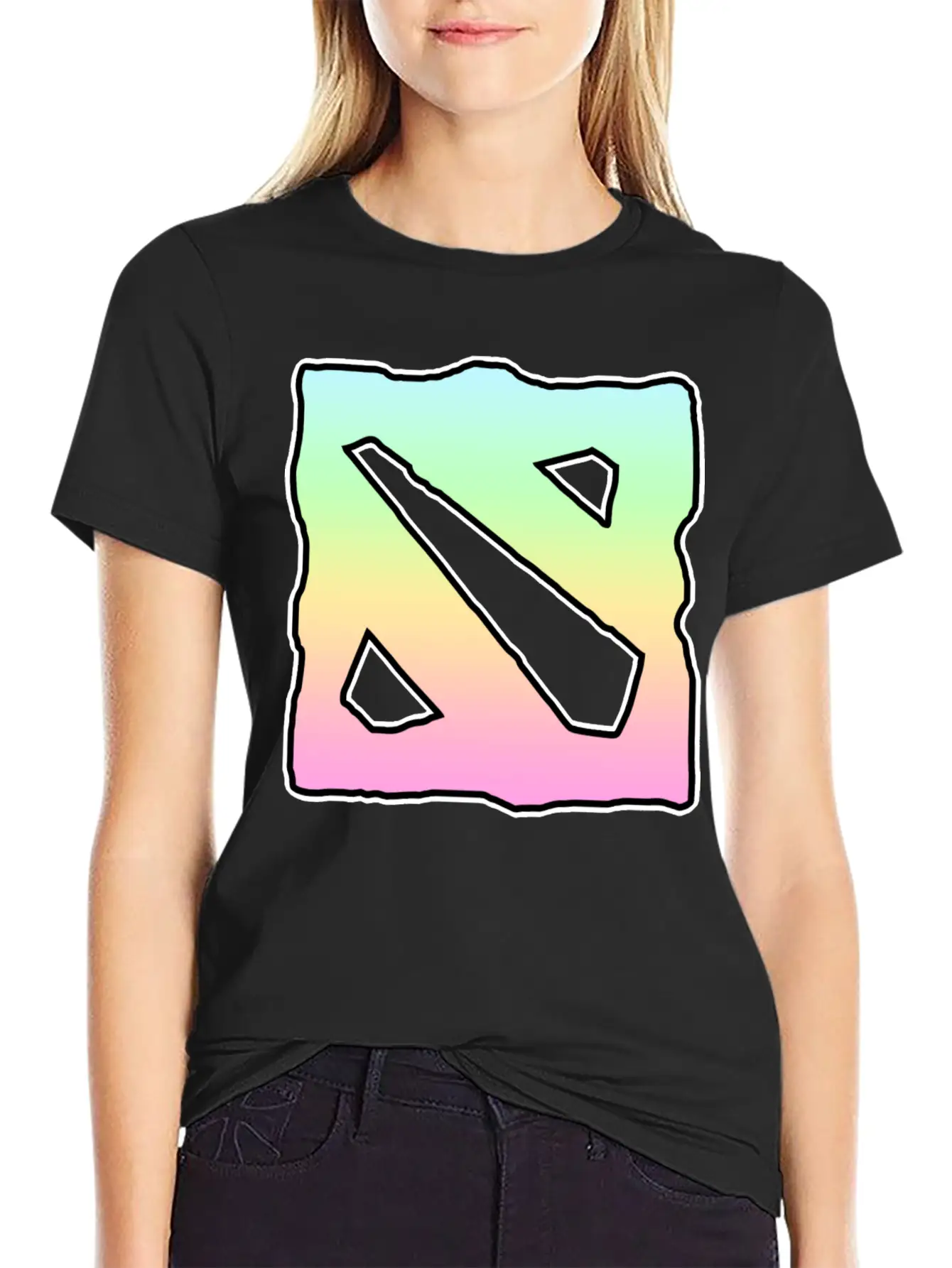 Pastel Basic Graphic T-Shirt – Daily Comfort In Soft Cotton