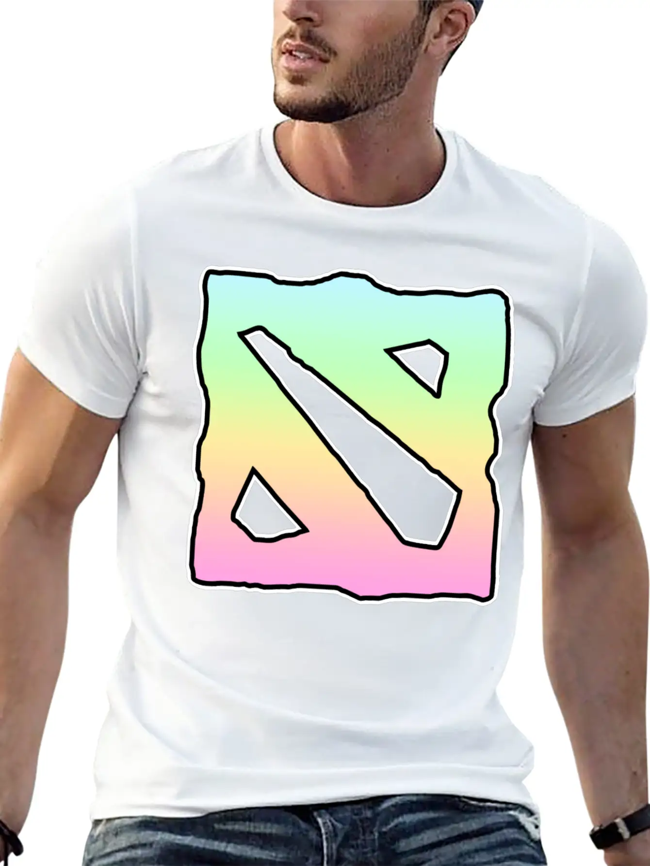 Pastel Basic Graphic T-Shirt – Daily Comfort In Soft Cotton