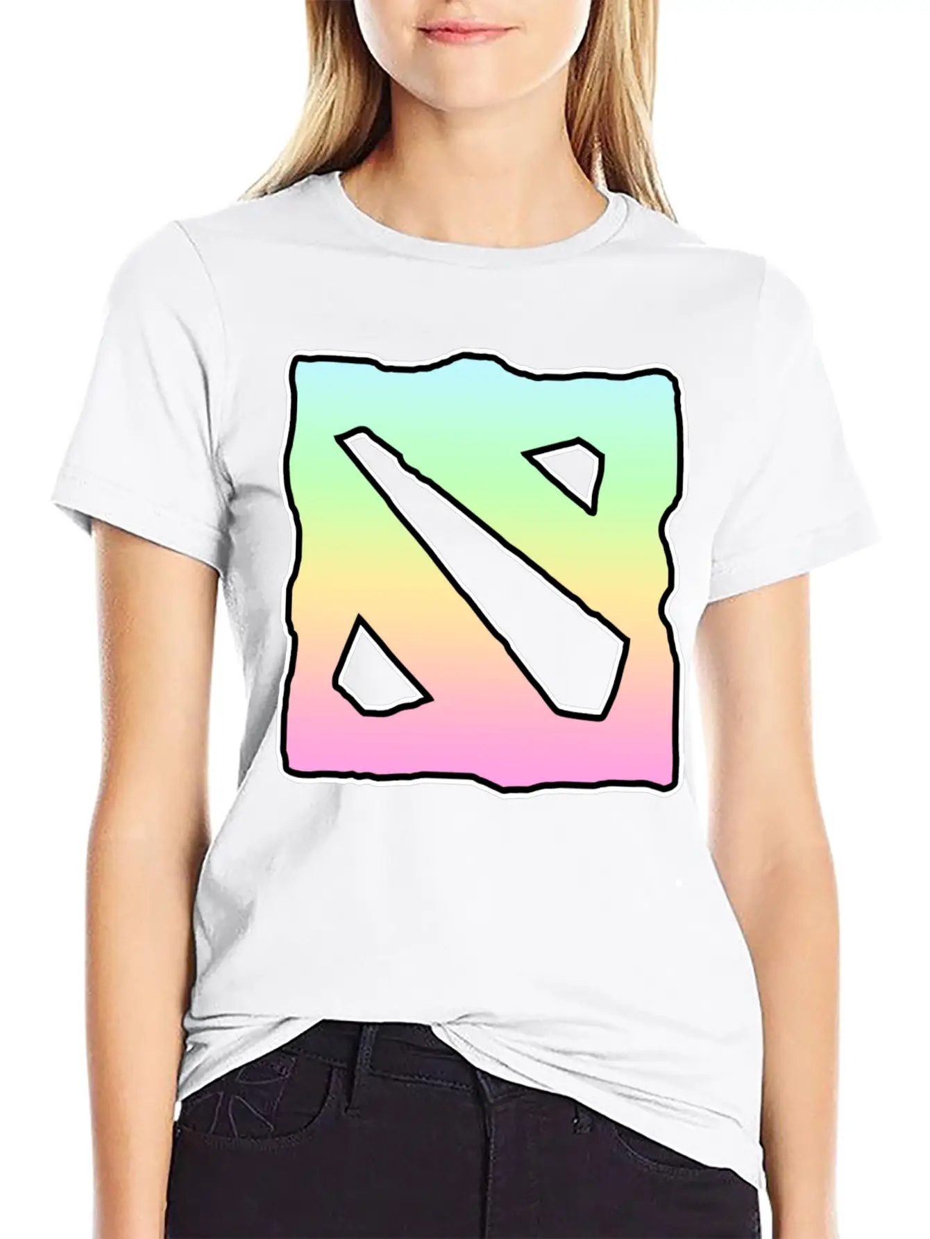 Pastel Basic Graphic T-Shirt – Daily Comfort In Soft Cotton