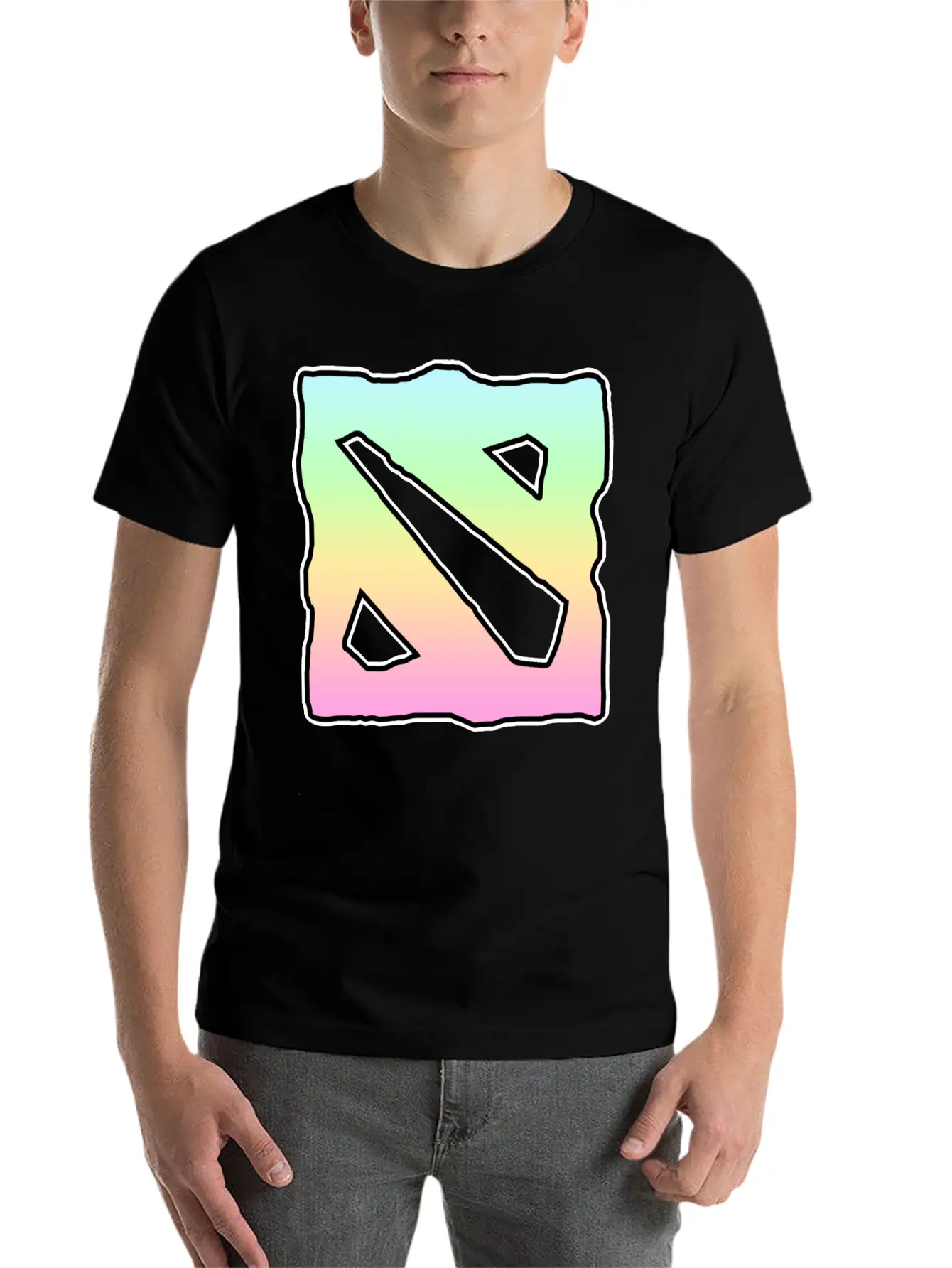 Pastel Basic Graphic T-Shirt – Daily Comfort In Soft Cotton