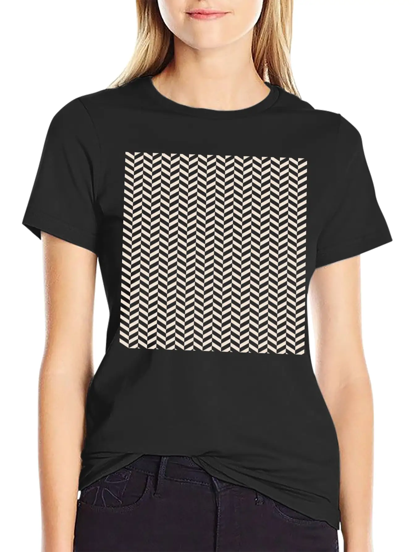 Pastel Geometry Stylish Everyday T-Shirt – Unisex Basic Cotton Tee