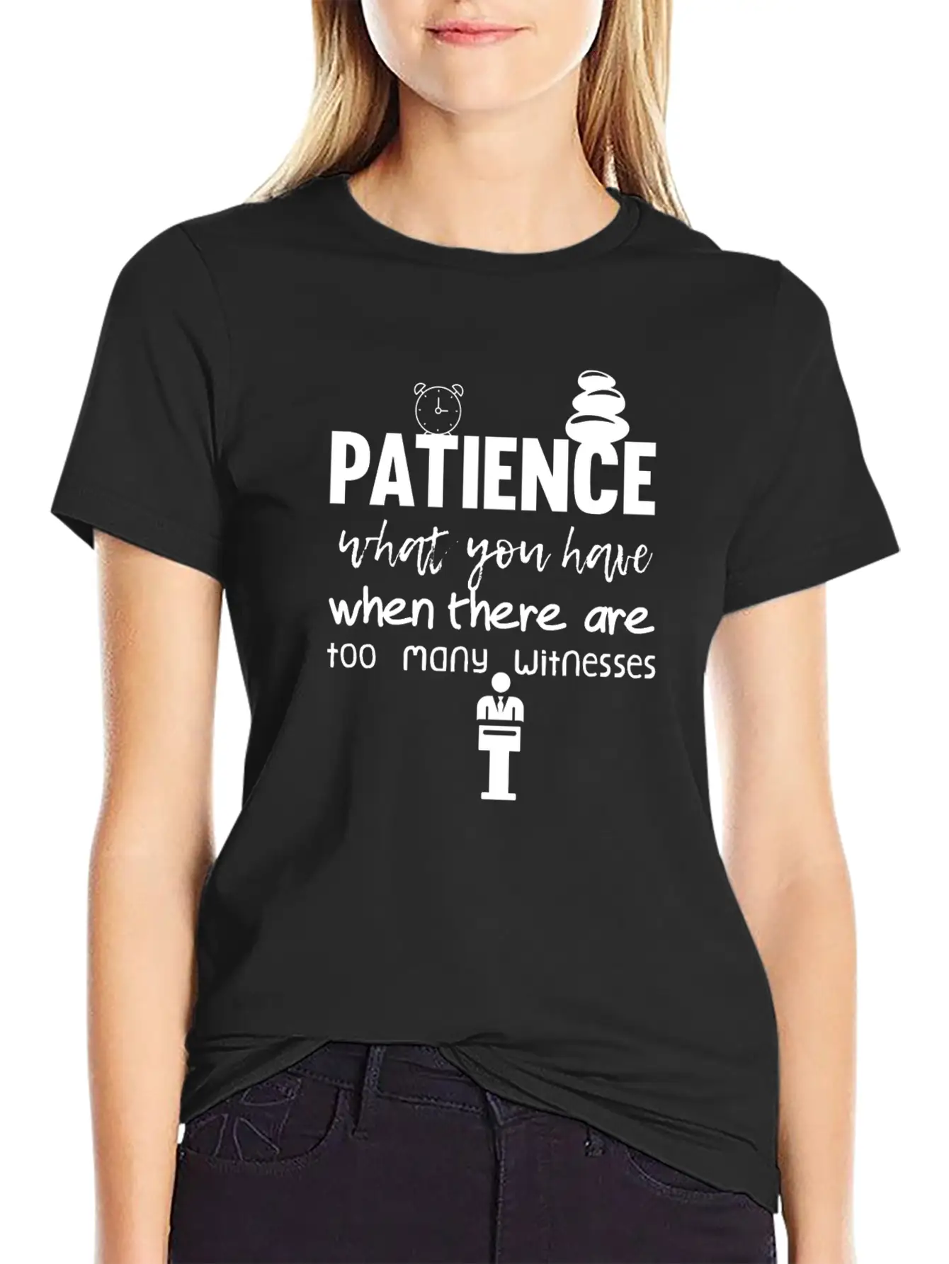 Patience Stylish Everyday T-Shirt – Unisex Basic Cotton Tee