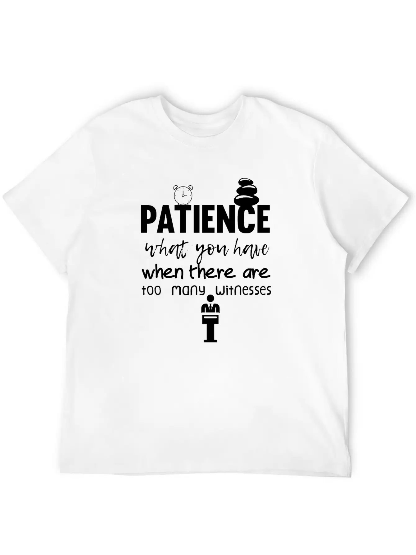 Patience Stylish Everyday T-Shirt – Unisex Basic Cotton Tee
