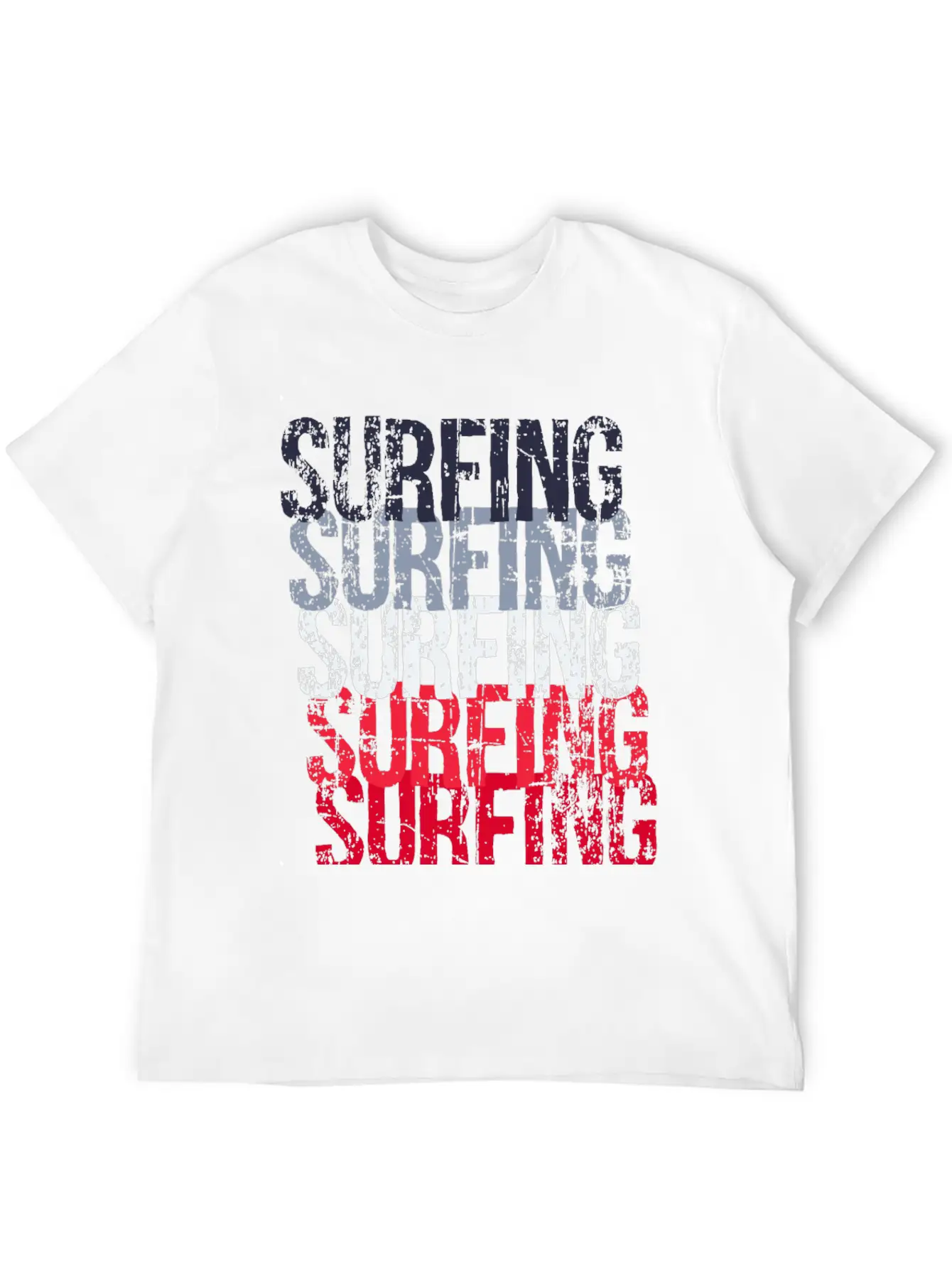 Patriotic Surfing Timeless Short Sleeve Tee – Comfy And Minimalist Design
