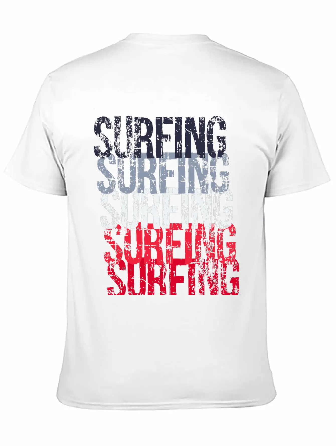 Patriotic Surfing Timeless Short Sleeve Tee – Comfy And Minimalist Design