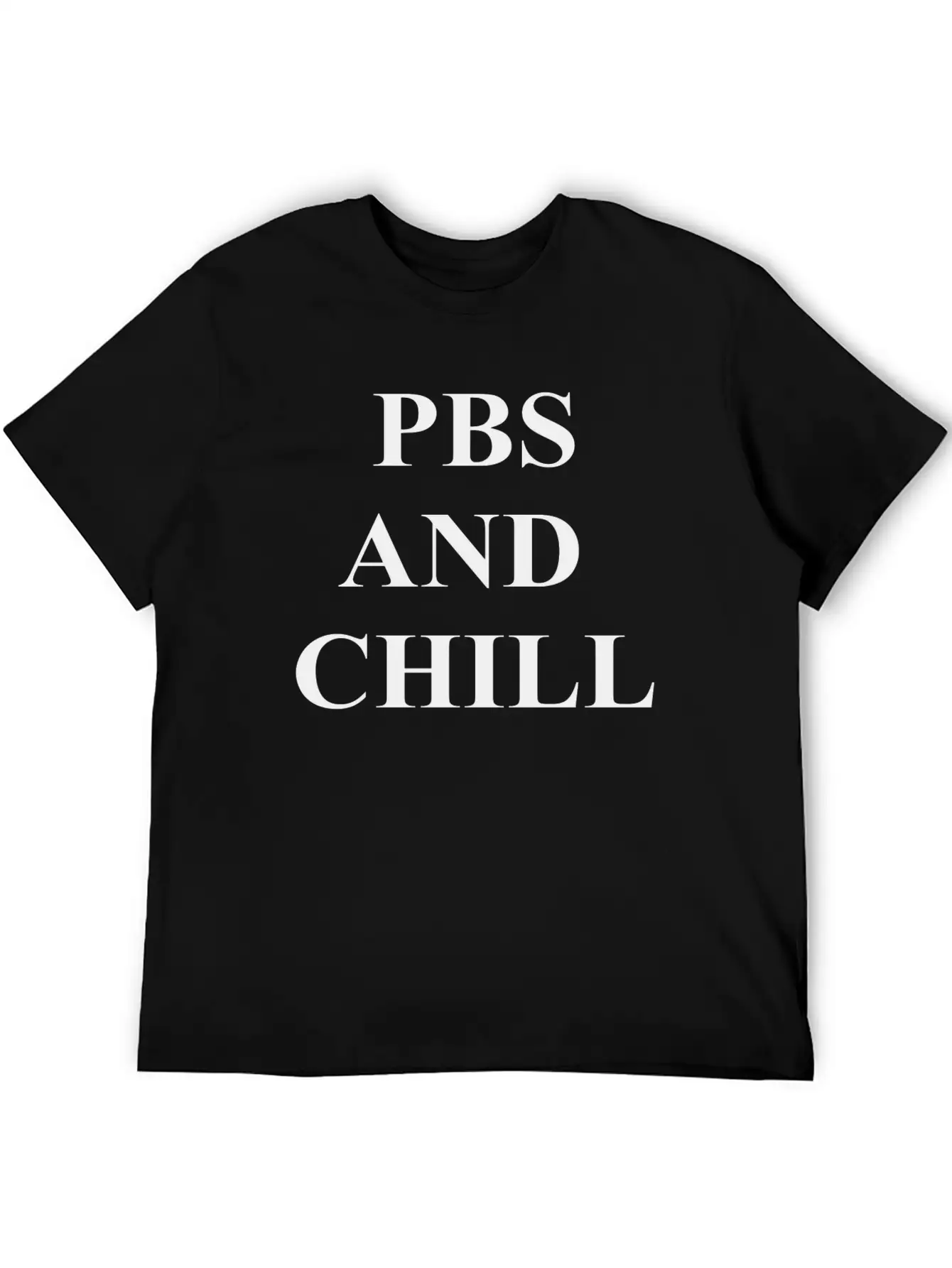 PBS And Chill Stylish Everyday T-Shirt – Unisex Basic Cotton Tee