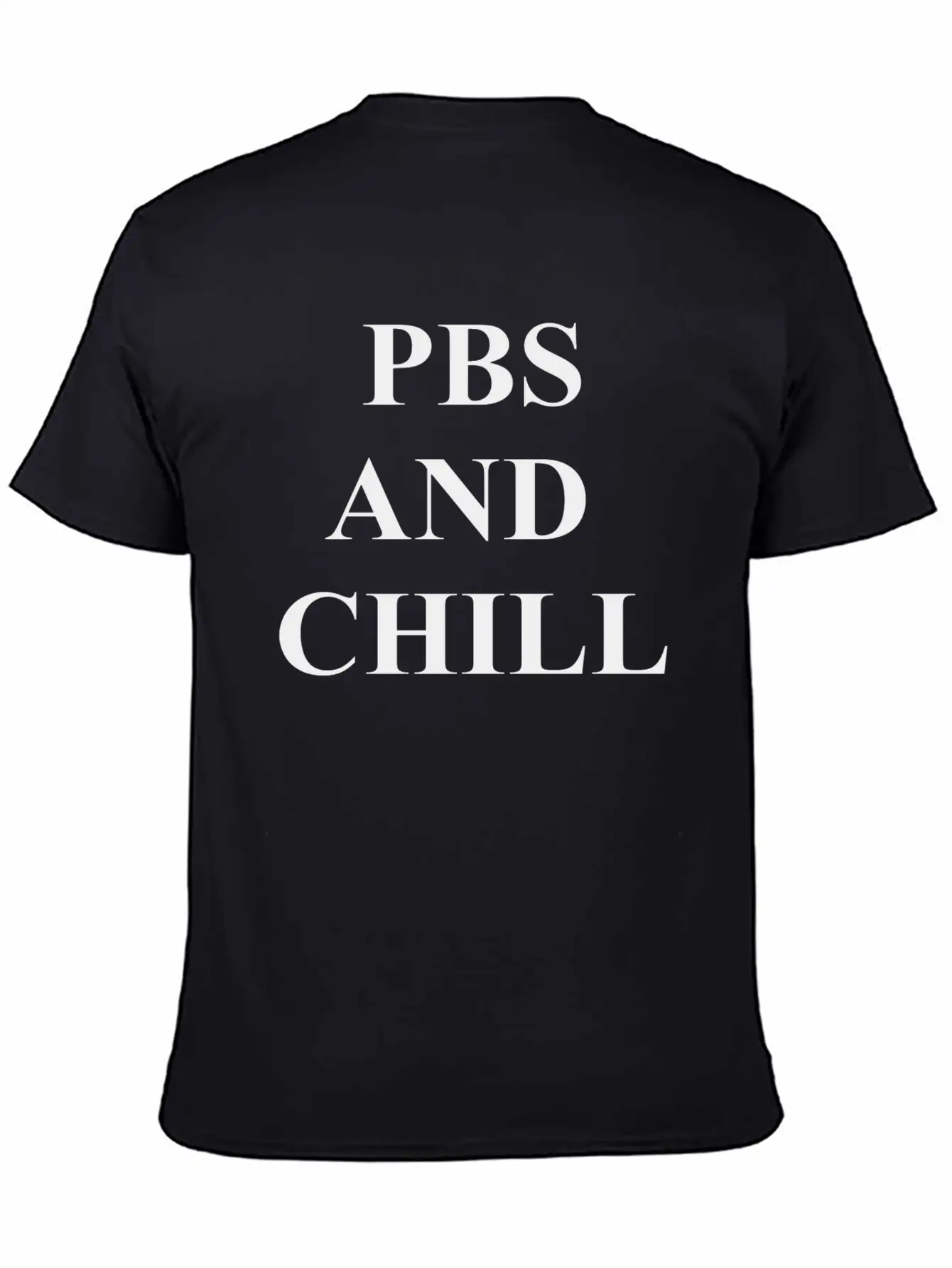 PBS And Chill Stylish Everyday T-Shirt – Unisex Basic Cotton Tee