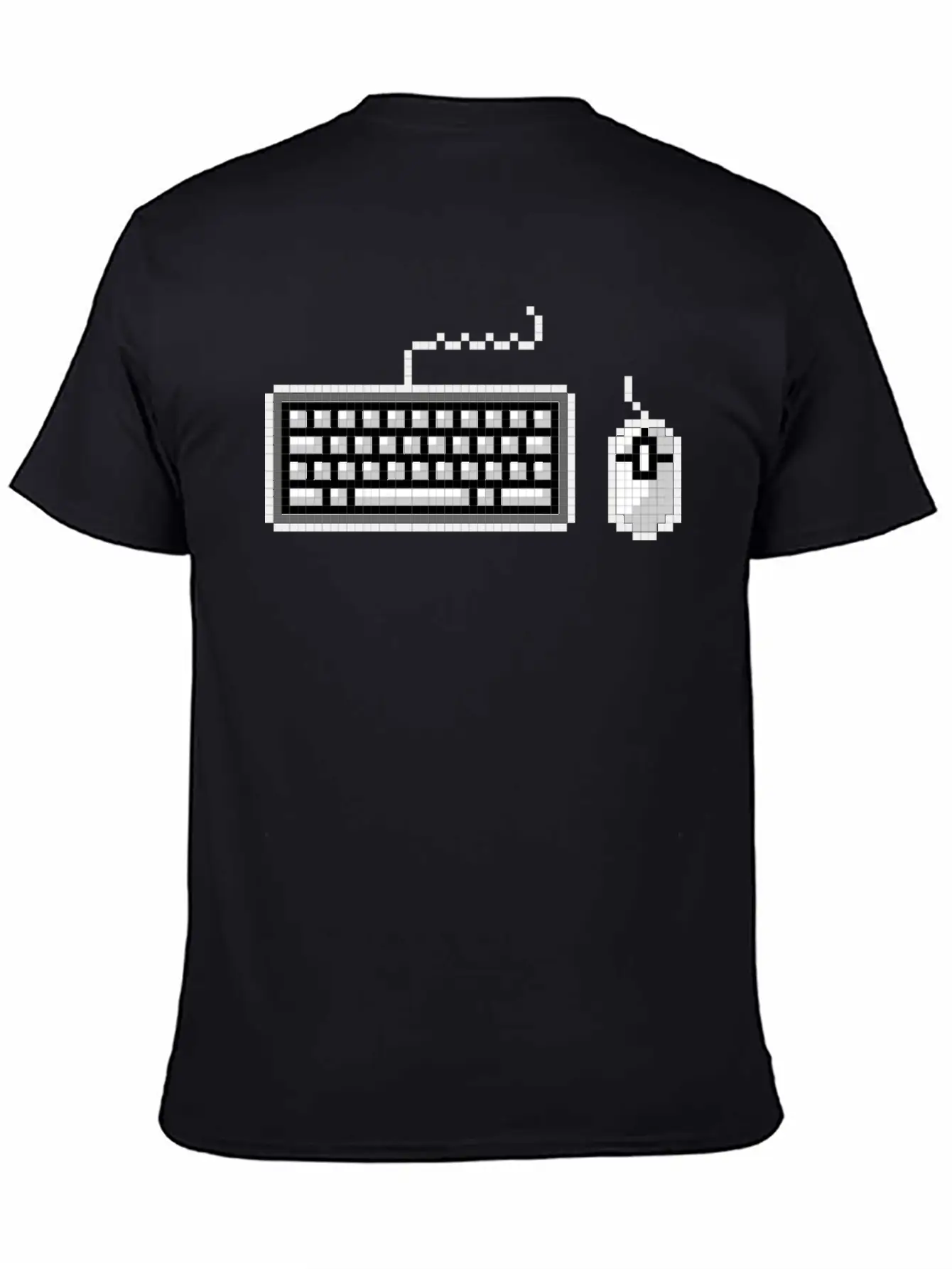 PC Gaming Keyboard And Mouse Gamer Unisex Short Sleeve Soft Cotton T-Shirt – Casual Everyday Wear