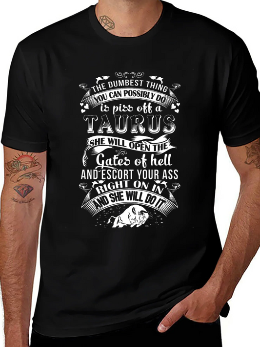 Taurus Graphic T-Shirt - Zodiac Gift