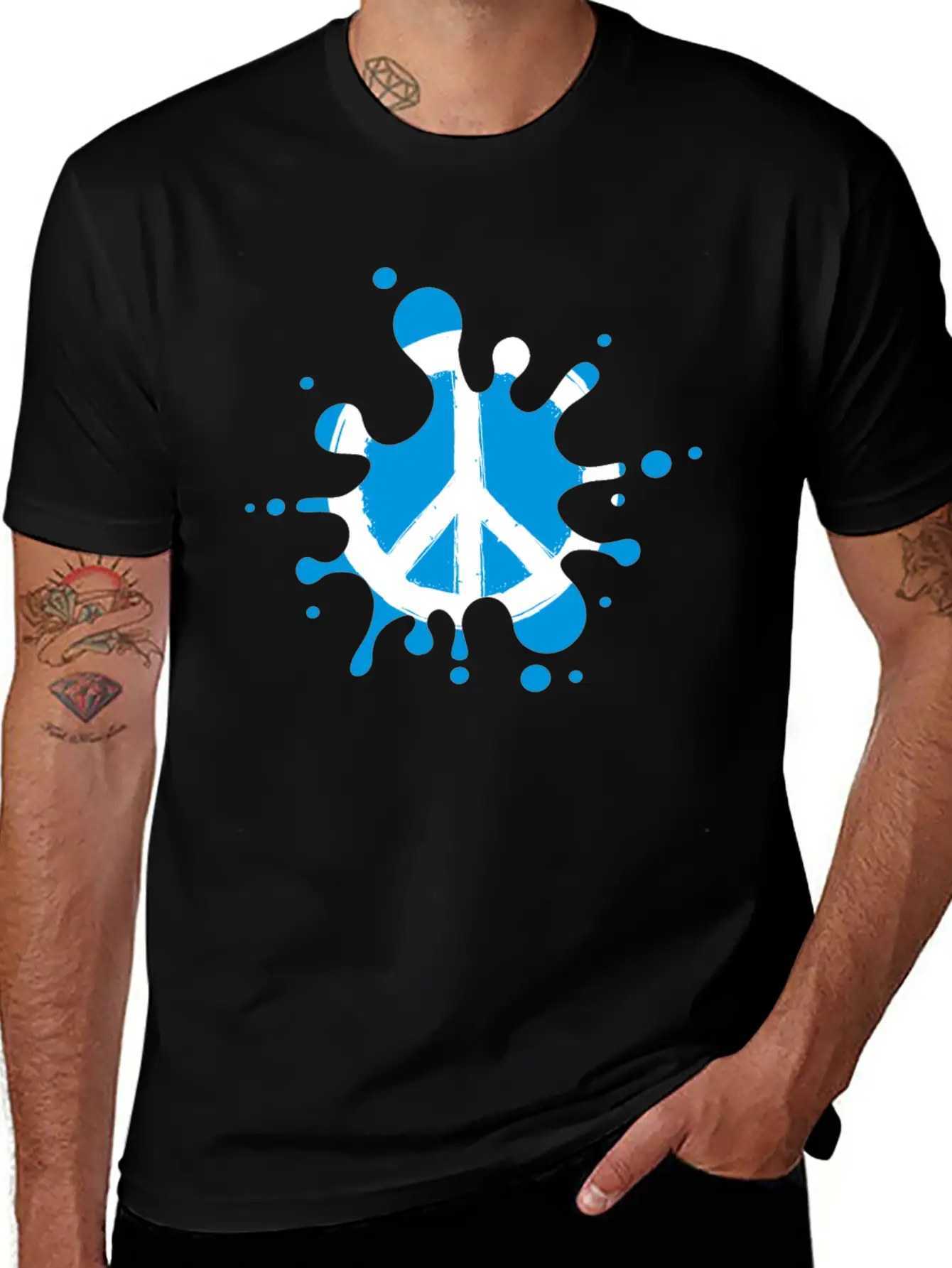 Peace Basic Graphic T-Shirt – Daily Comfort In Soft Cotton