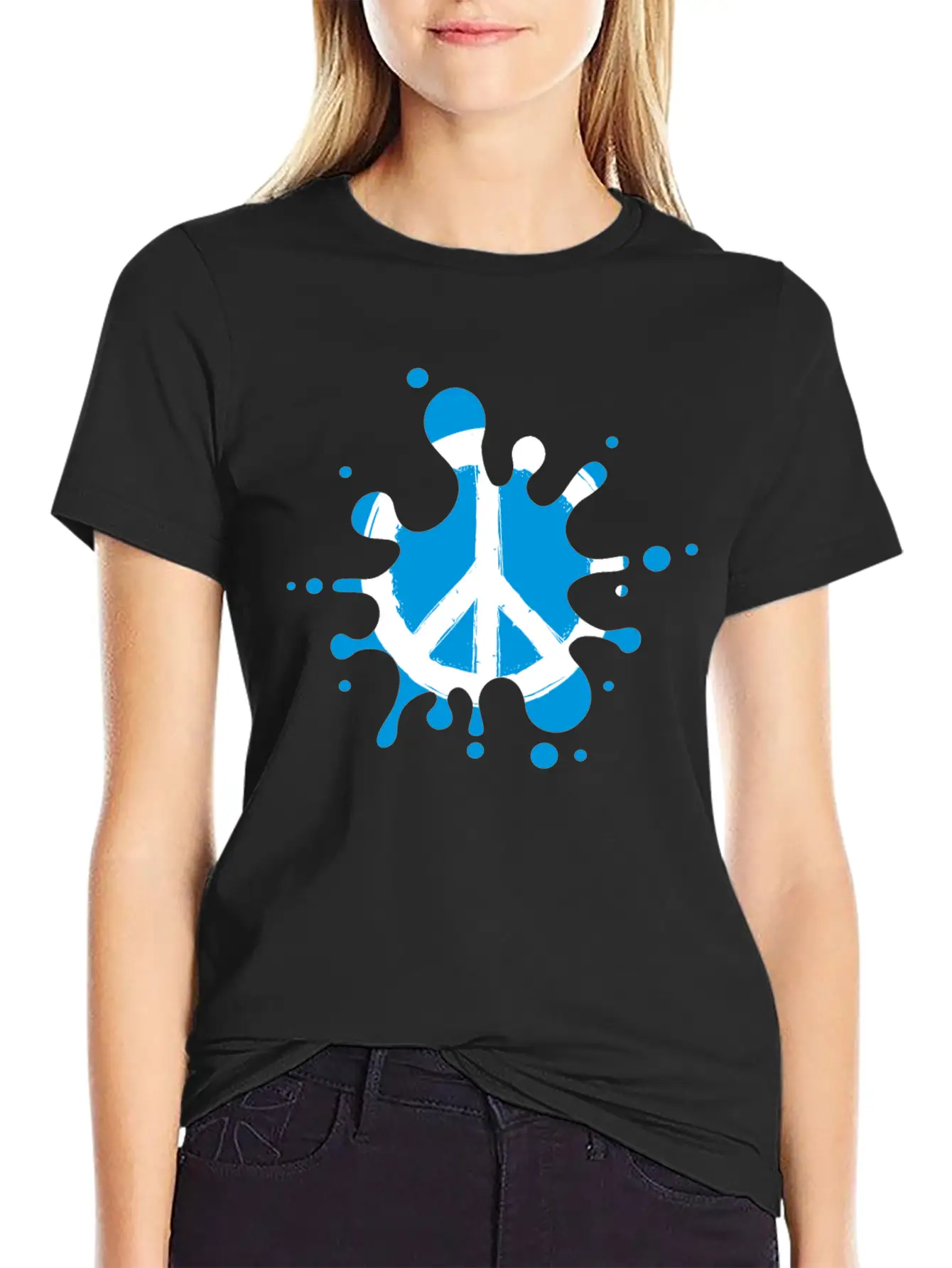 Peace Basic Graphic T-Shirt – Daily Comfort In Soft Cotton