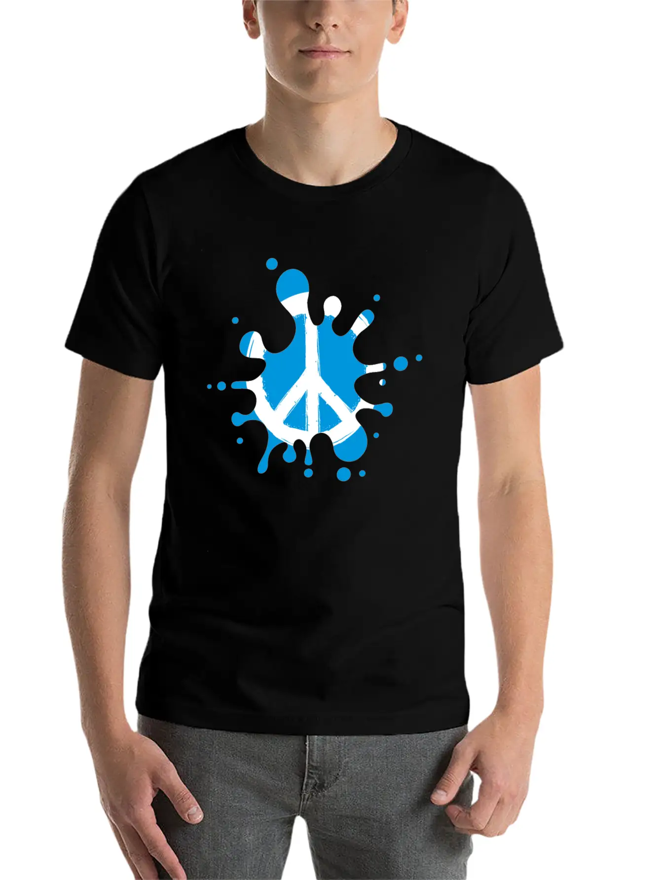 Peace Basic Graphic T-Shirt – Daily Comfort In Soft Cotton