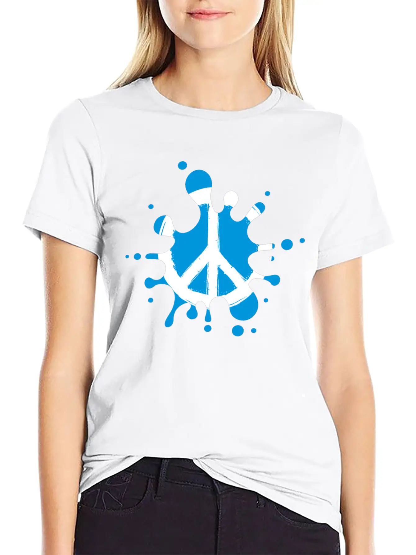 Peace Basic Graphic T-Shirt – Daily Comfort In Soft Cotton