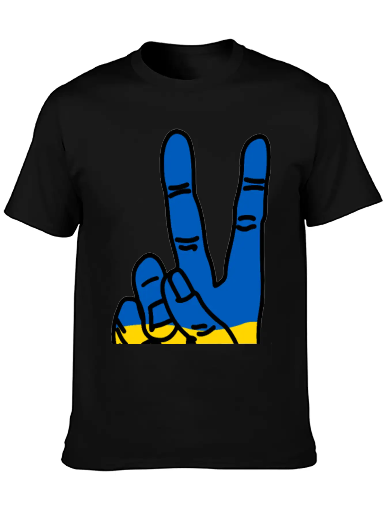 Peace For Ukraine Comfortable Minimalist Graphic Tee – Summer Style Essential
