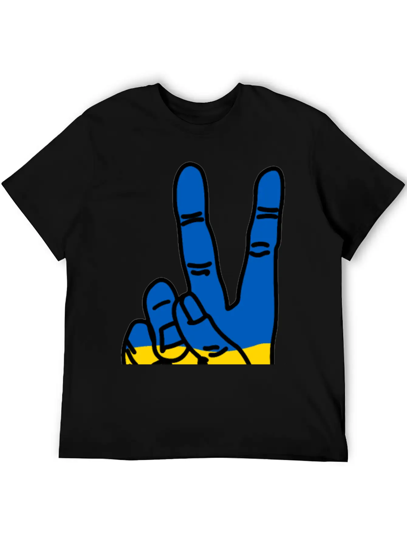 Peace For Ukraine Comfortable Minimalist Graphic Tee – Summer Style Essential