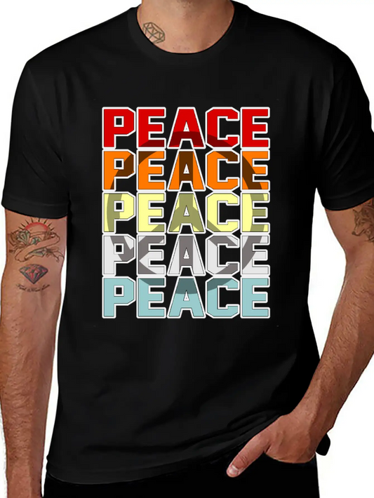Peace Movement Infinity Gift Essential Unisex Summer Tee – Soft Cotton Casual Fit