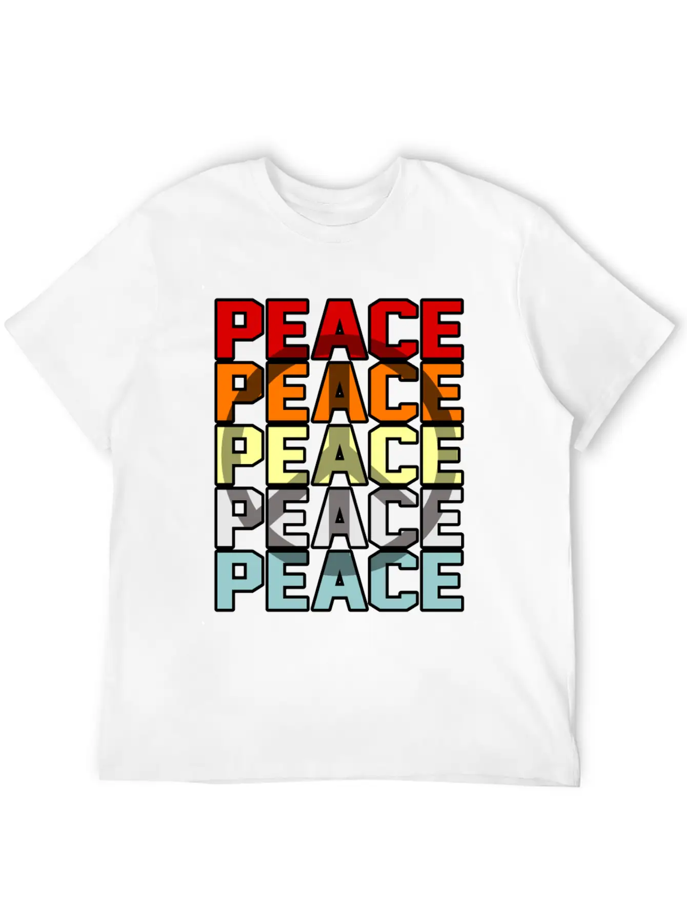 Peace Movement Infinity Gift Essential Unisex Summer Tee – Soft Cotton Casual Fit