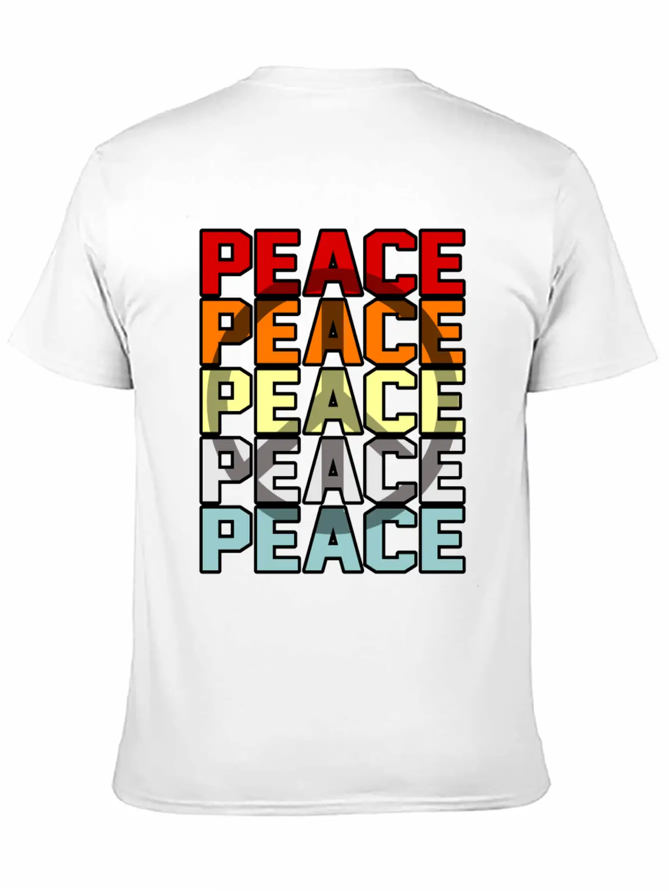 Peace Movement Infinity Gift Essential Unisex Summer Tee – Soft Cotton Casual Fit