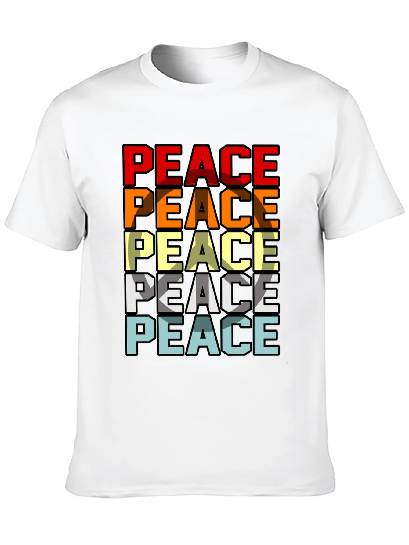 Peace Movement Infinity Gift Essential Unisex Summer Tee – Soft Cotton Casual Fit