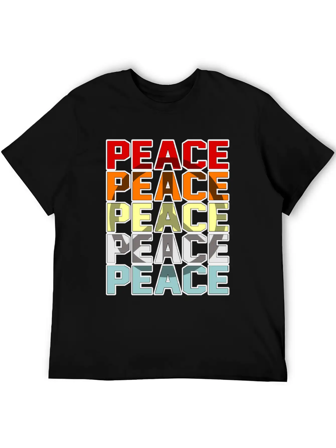 Peace Movement Infinity Gift Essential Unisex Summer Tee – Soft Cotton Casual Fit