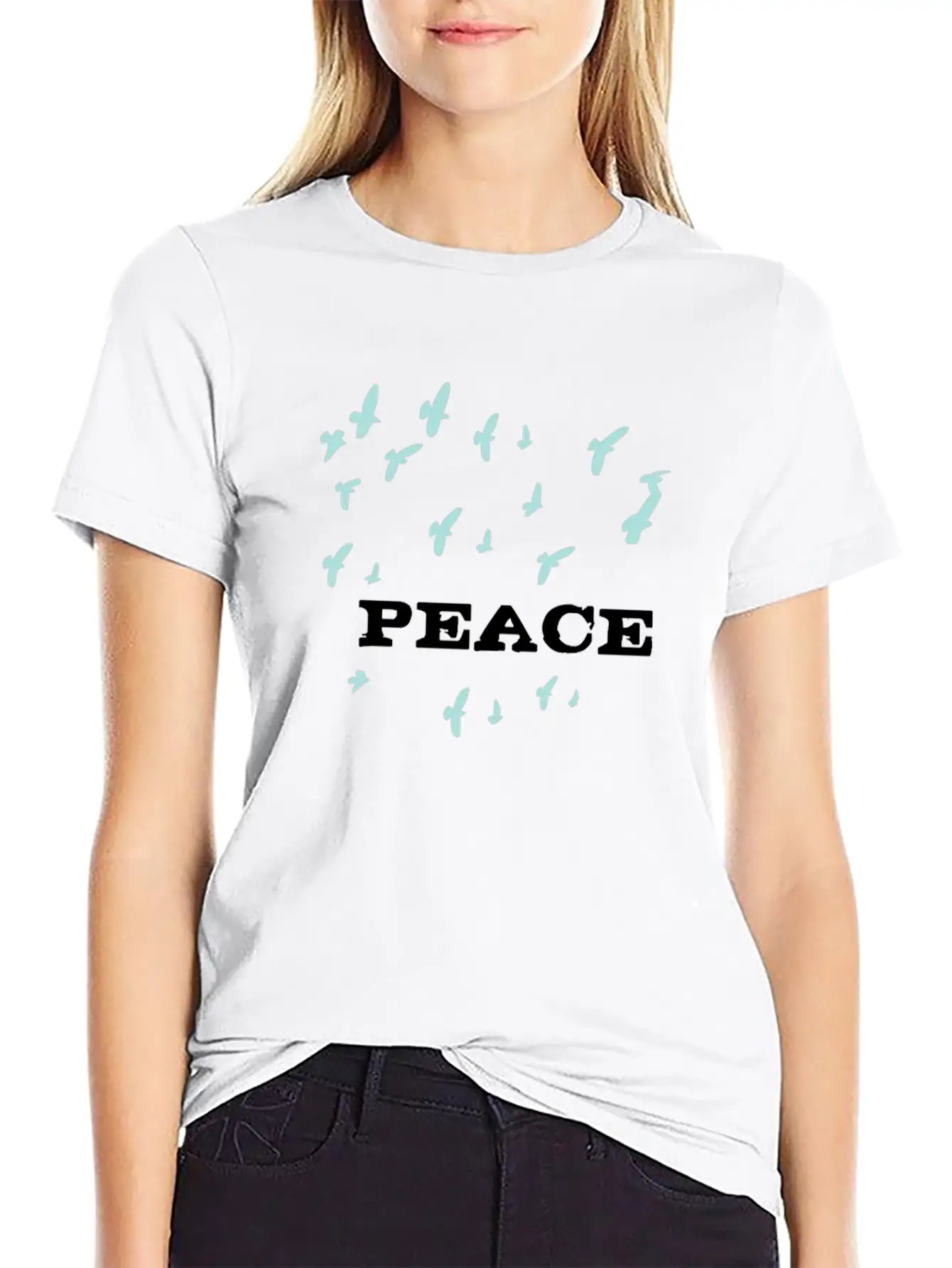 Peace Stylish Everyday T-Shirt – Unisex Basic Cotton Tee