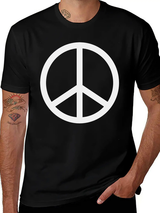 Peace Timeless Short Sleeve Tee – Comfy And Minimalist Design