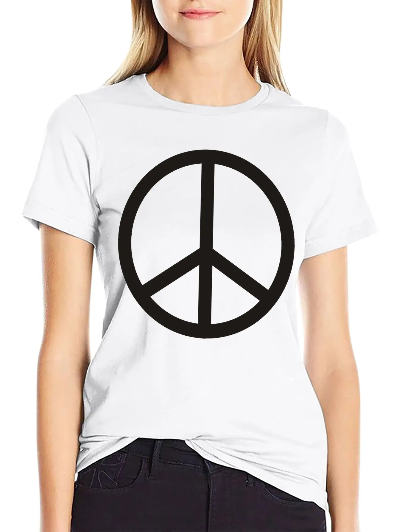 Peace Timeless Short Sleeve Tee – Comfy And Minimalist Design